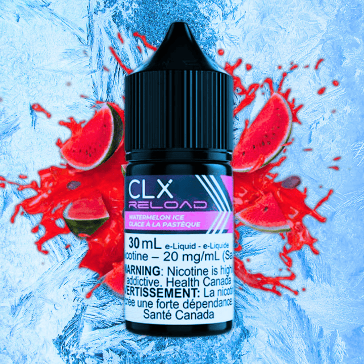 Watermelon Ice Salt by CLX Reload E-Liquid Morden Vape SuperStore and Cannabis Manitoba Canada