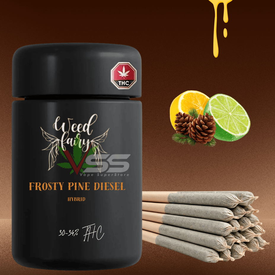 Weed Fairy - Frosty Pine Diesel Pre-rolls 20x0.5g Morden Vape SuperStore and Cannabis Manitoba Canada