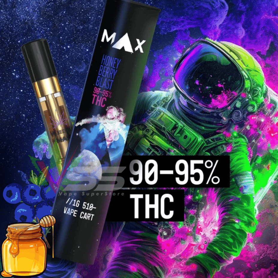 Weed Me Max Honey Berry Blast Vape Cartridge - 1g Morden Vape SuperStore and Cannabis Manitoba Canada