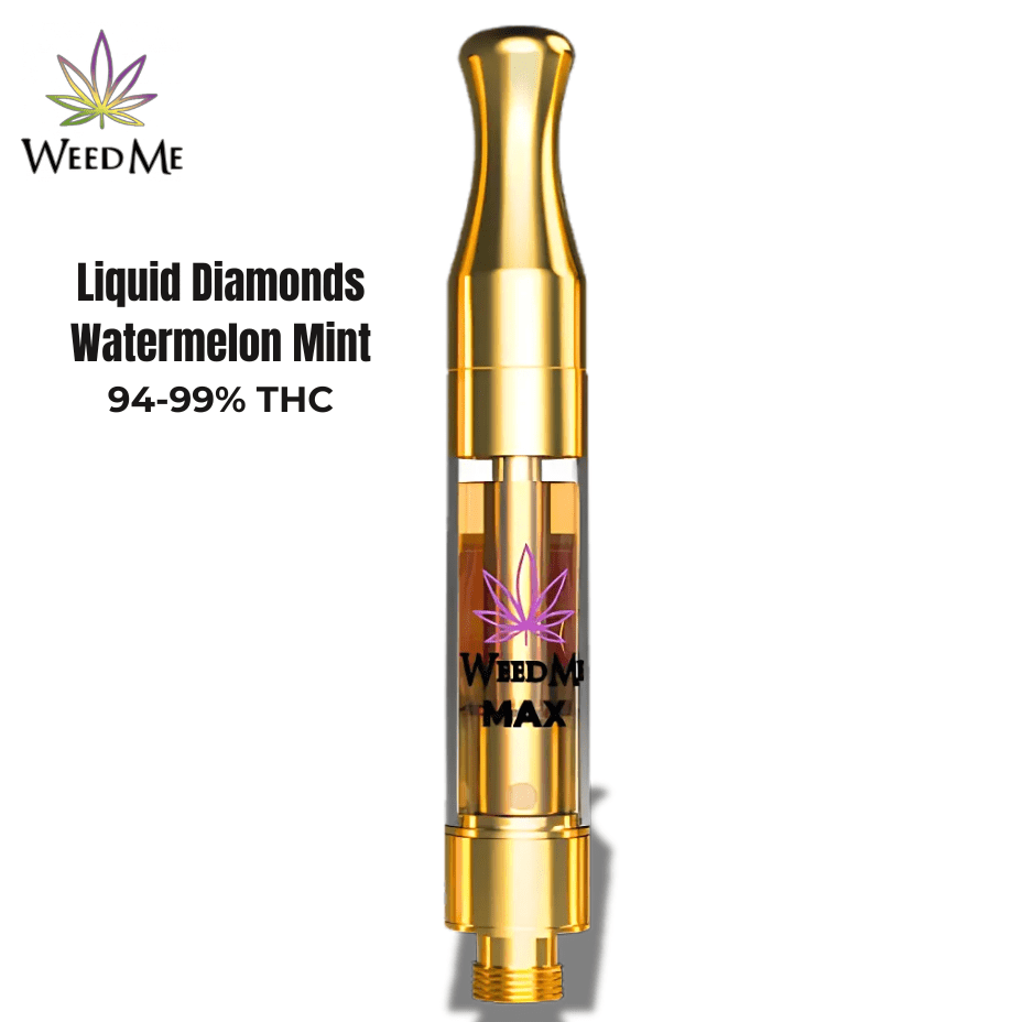 Weed Me Max Watermelon Mint Diamond Cartridge - 1g 1g Morden Vape SuperStore and Cannabis Manitoba Canada