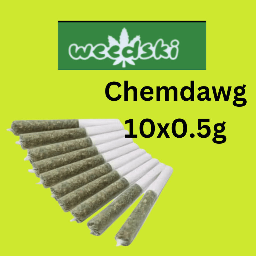 Weedski Pre-Rolls 10x0.5g Weedski Chemdawg Indica Pre-Rolls 10x0.5g-Morden Vape & Cannabis 