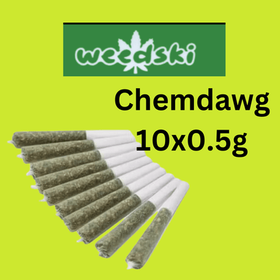 Weedski Chemdawg Indica Pre-Rolls 10x0.5g Morden Vape SuperStore & Cannabis