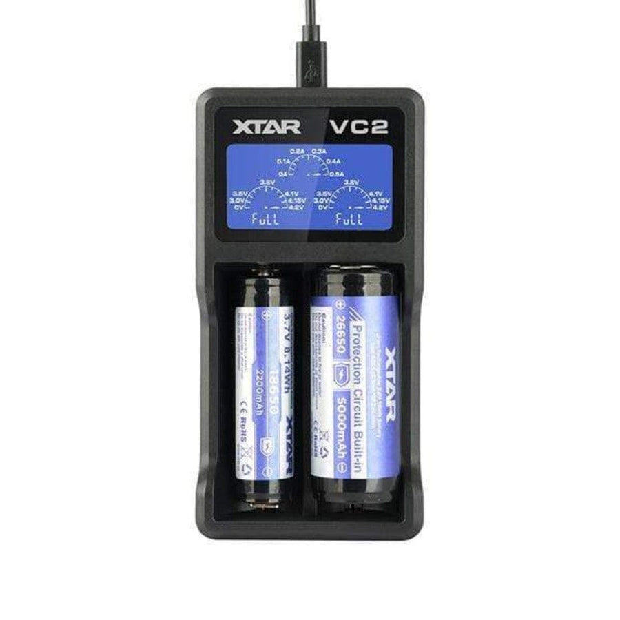 X-tar Accessories VC2-bay X-TAR VC Battery Charger-Morden Vape SuperStore & Cannabis MB, Canada