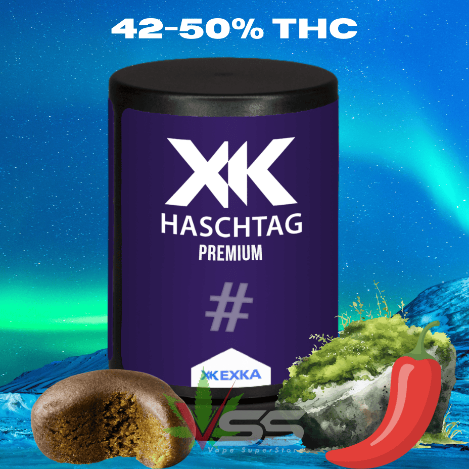 XK Haschtag Premium Hybrid Hash - 2g Morden Vape SuperStore and Cannabis Manitoba Canada