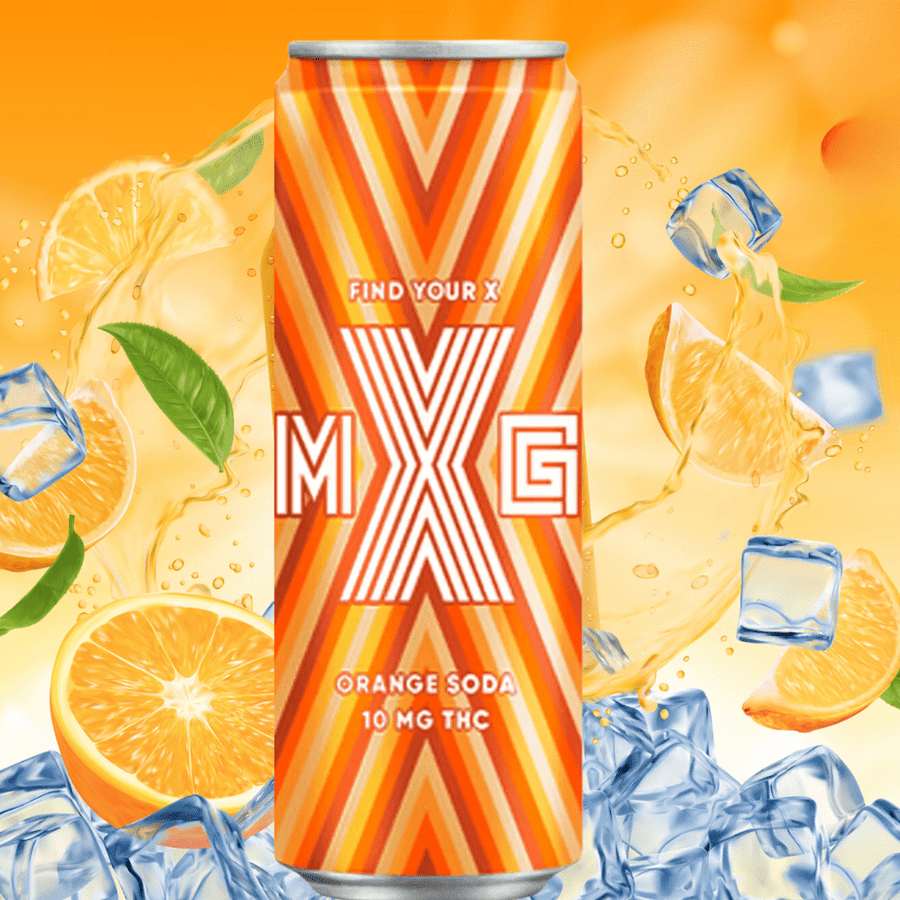 XMG Beverages 355ml XMG Orange Soda THC Infused Beverage-355ml - Morden Cannabis 