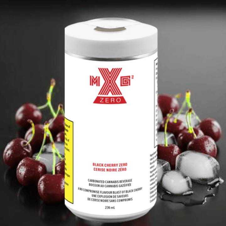 XMG Black Cherry Zero THC Infused Beverage-355ml Morden Vape SuperStore and Cannabis Manitoba Canada