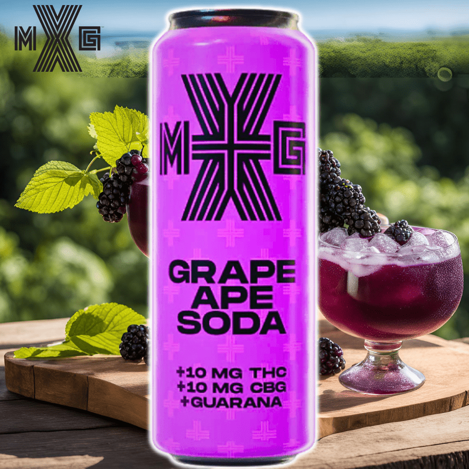 XMG+ Grape Ape THC Infused Beverage-355ml Morden Vape SuperStore and Cannabis Manitoba Canada