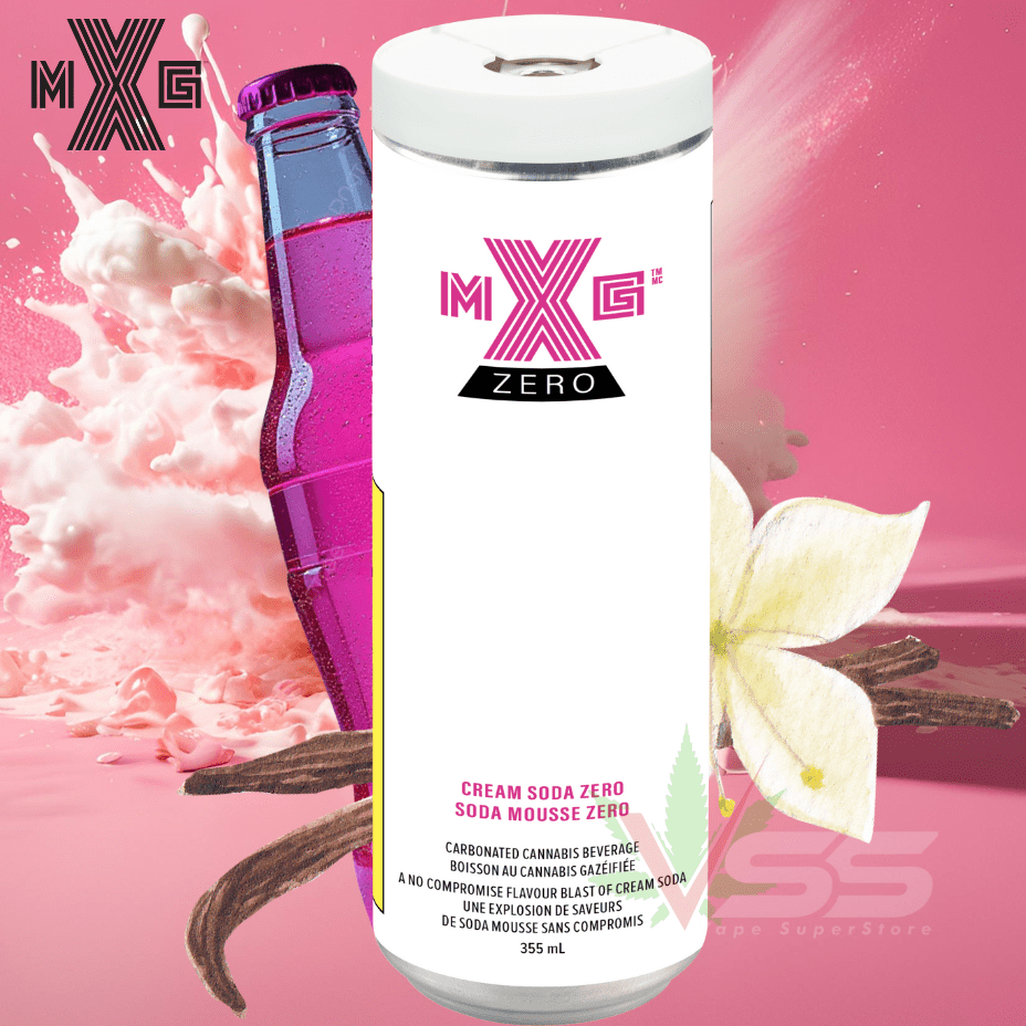 XMG Zero Cream Soda - 355mL Morden Vape SuperStore and Cannabis Manitoba Canada