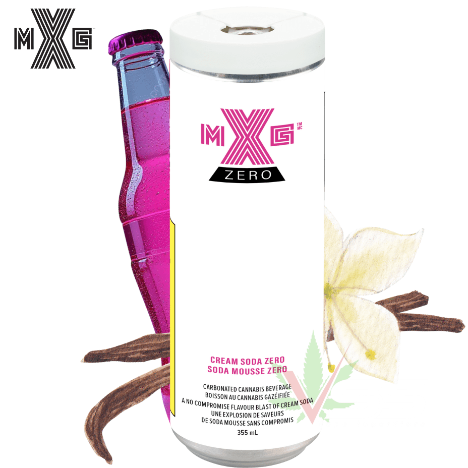 XMG Zero Cream Soda - 355mL Morden Vape SuperStore and Cannabis Manitoba Canada