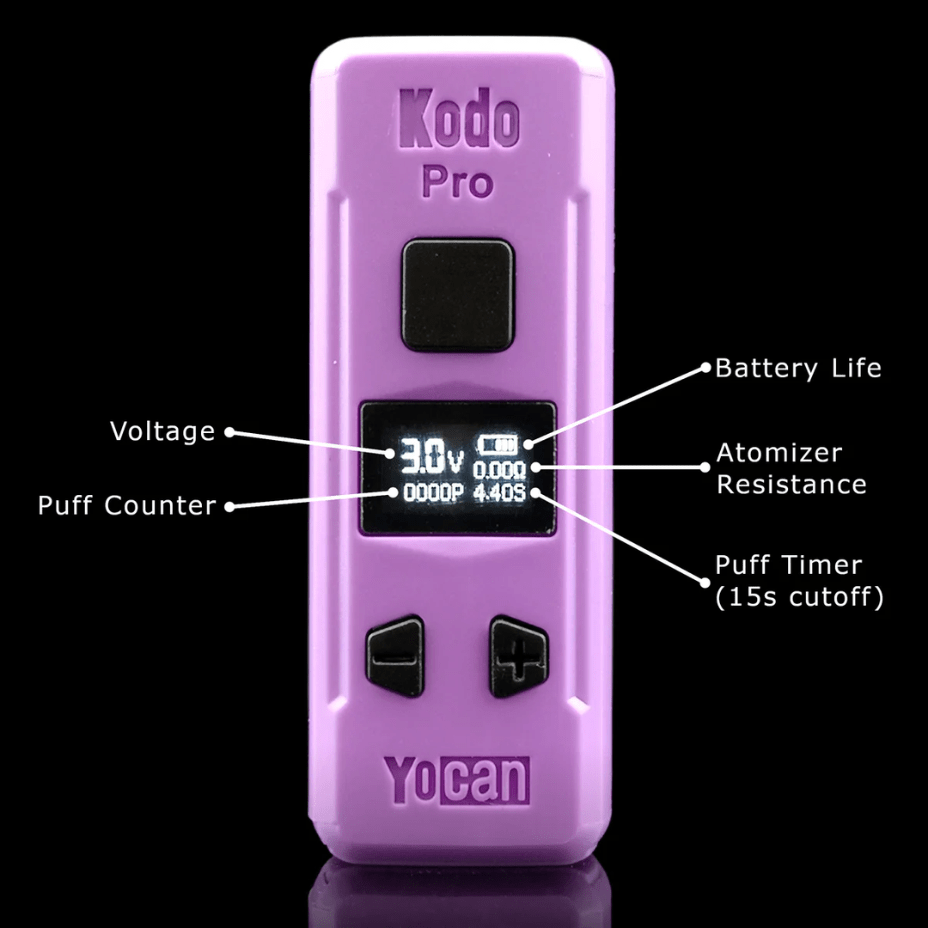 Yocan Kodo Pro 510 Thread Battery - in Morden Manitoba - Morden Vape SuperStore & Cannabis Yocan Kodo Pro 510 Thread Battery - in Morden Manitoba - Morden Vape SuperStore & Cannabis