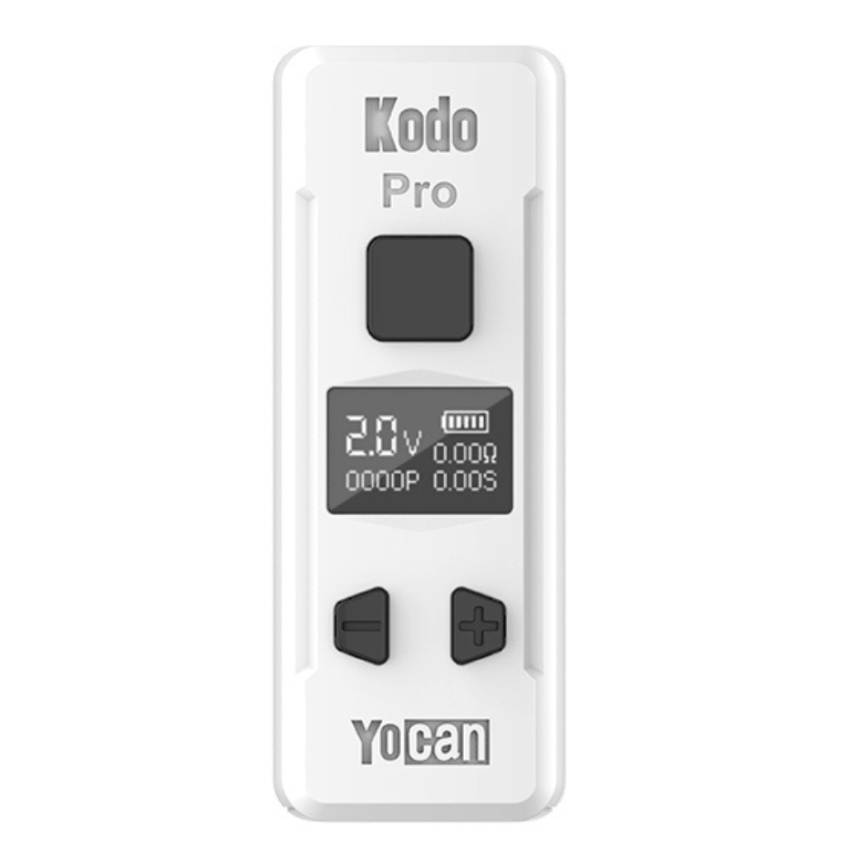 Yocan Kodo Pro 510 Thread Battery 400mAh / White Morden Vape SuperStore and Cannabis Manitoba Canada