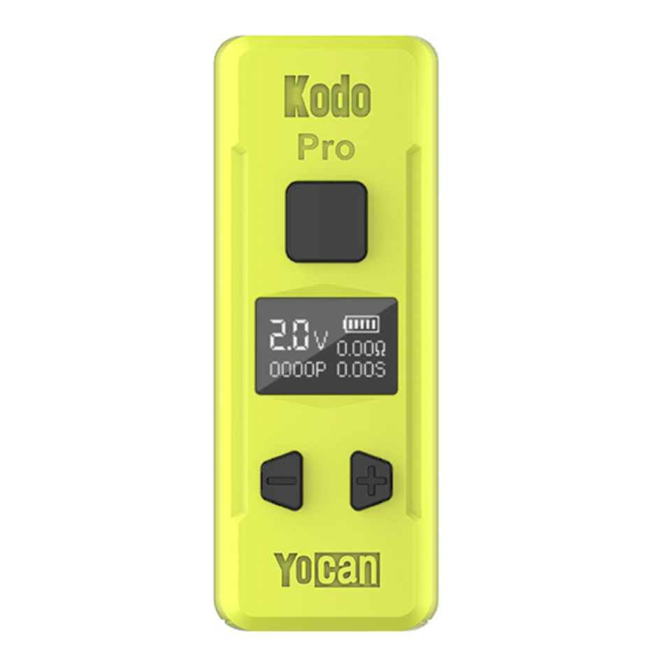 Yocan Kodo Pro 510 Thread Battery 400mAh / Yellow Morden Vape SuperStore and Cannabis Manitoba Canada