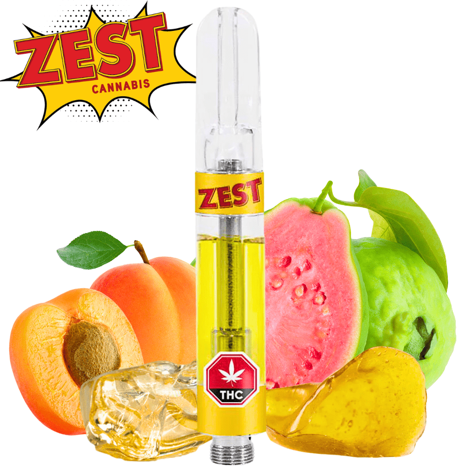 Zest Guava Jelly Liquid Diamond Hybrid 510 Vape Cartridge-1g Morden Vape SuperStore & Cannabis