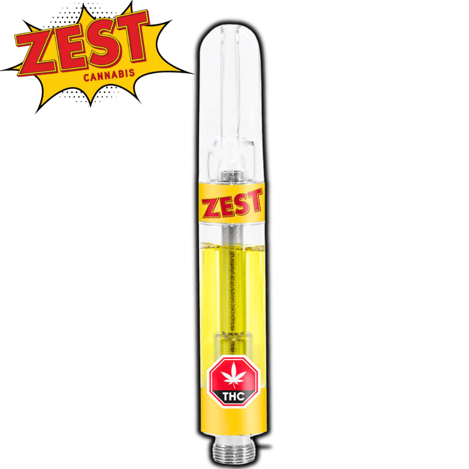 Zest Cannabis Banana Rntz Liquid Diamond Cartridge - 1g 1g Morden Vape SuperStore and Cannabis Manitoba Canada
