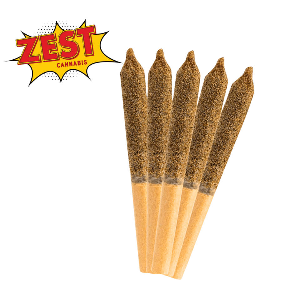 Zest Cannabis Melon Haze & Diamond Infused Pre-rolls 5x0.5g 5x0.5g Morden Vape SuperStore and Cannabis Manitoba Canada