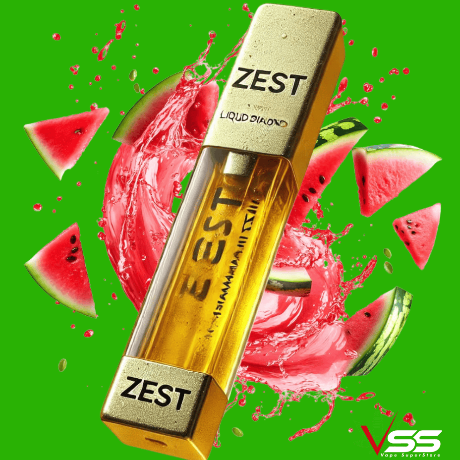 Zest Watermelon Wham Liquid Diamond + Shatter Sativa Cart-1g Morden Vape SuperStore and Cannabis Manitoba Canada