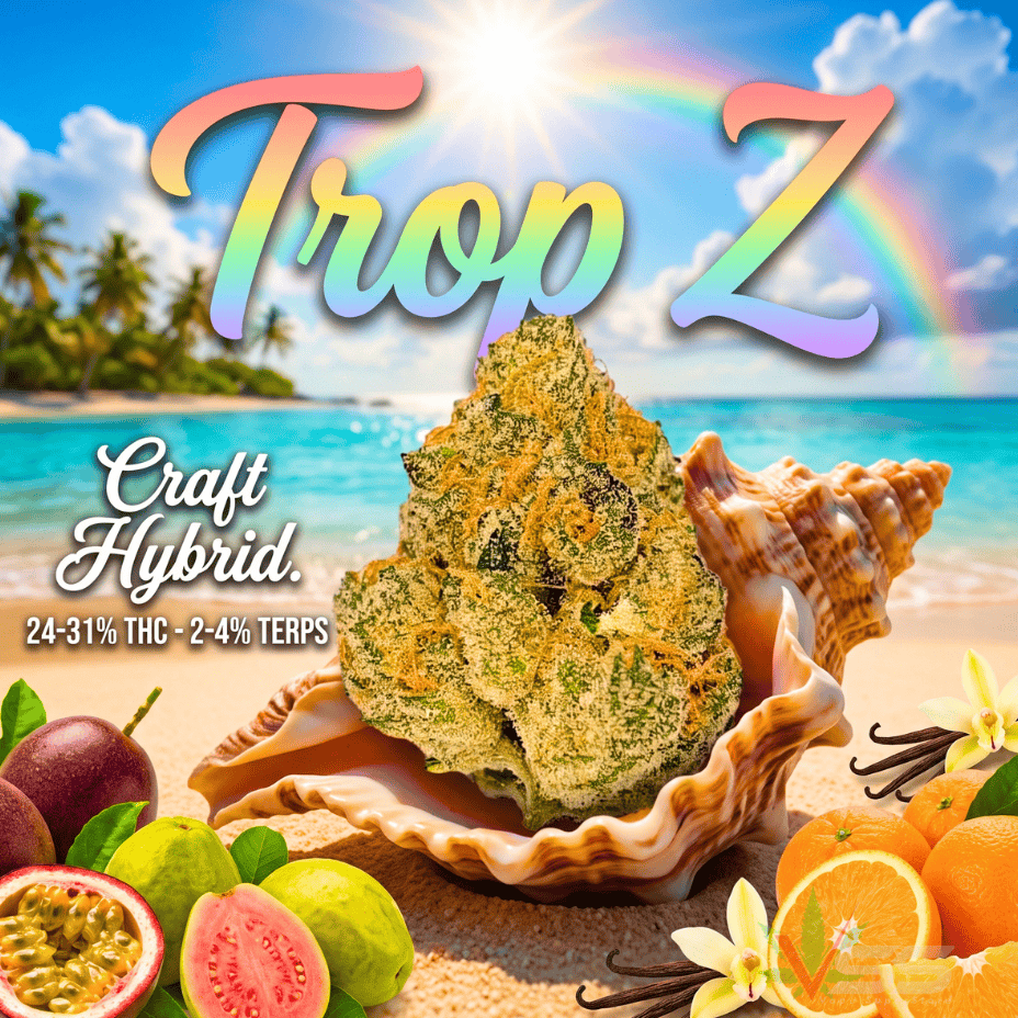 ZEVK Trop Z Hybrid Craft Flower - 7g Morden Vape SuperStore and Cannabis Manitoba Canada