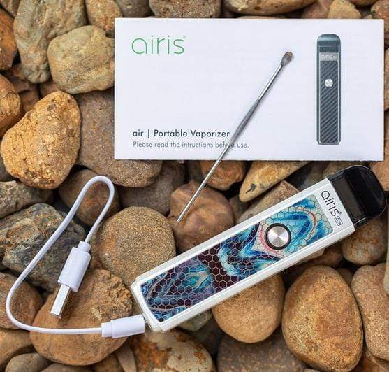 Airistech Airis Air Wax Portable Vaporizer Marbling Morden Vape SuperStore and Cannabis Manitoba Canada
