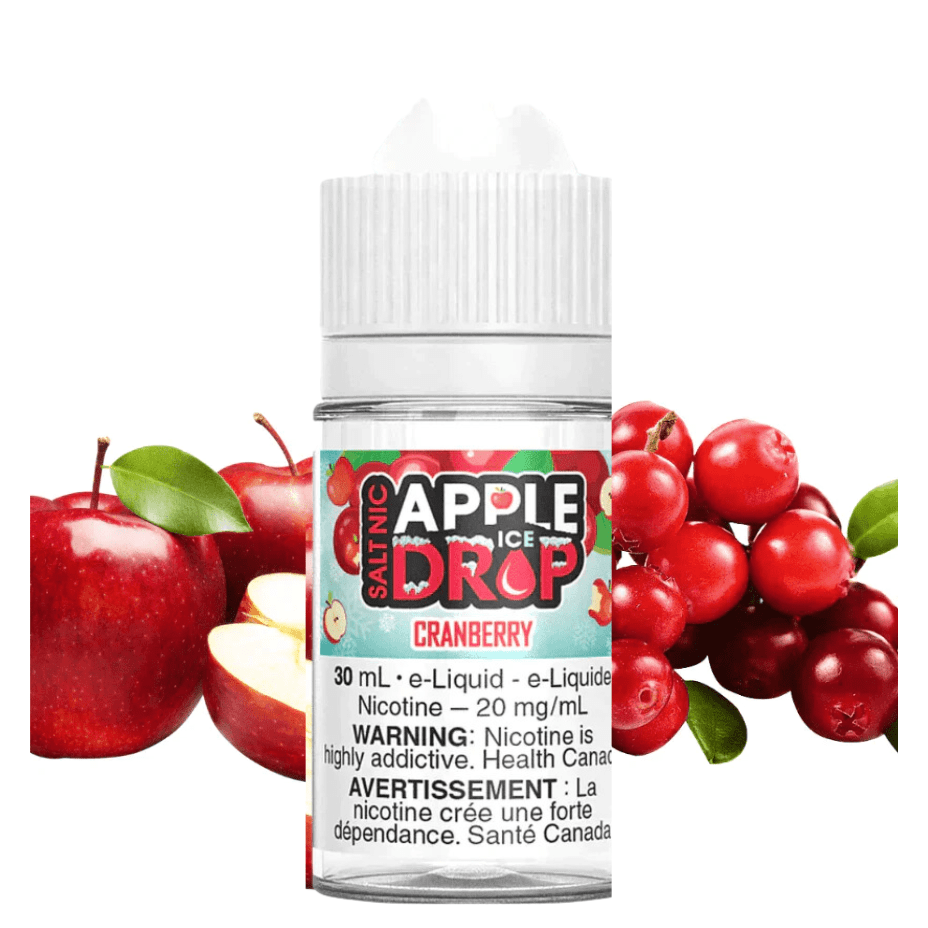 Apple Drop Salt Nic Cranberry Salts by Apple Drop E-Liquid-Morden Vape SuperStore & Cannabis MB, Canada