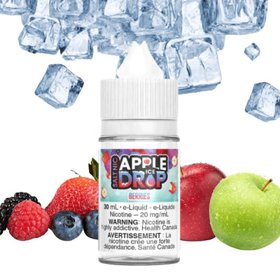 Apple Drop Salt Nic E-Liquid 30ml / 12mg Berries Ice Salts by Apple Drop- Morden Vape Superstore & Cannabis