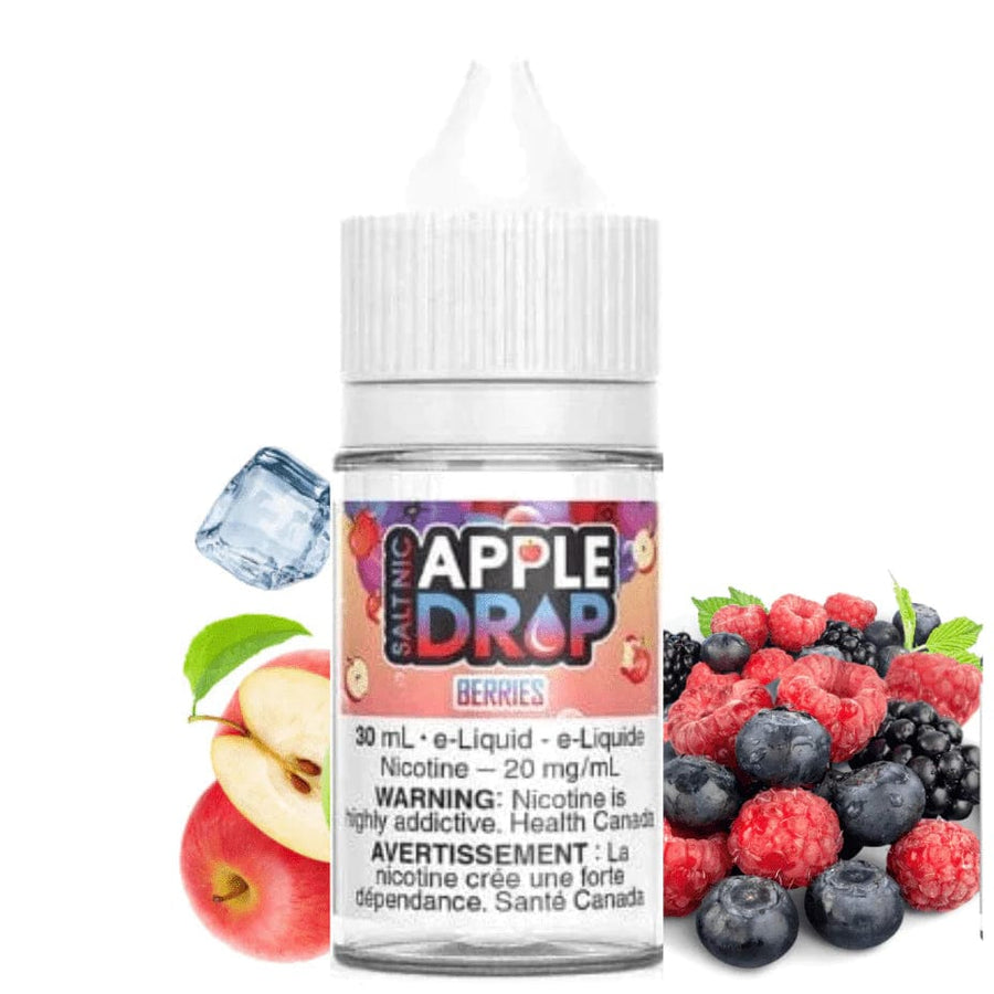 Apple Drop Salt Nic E-Liquid Berries Ice Salts by Apple Drop- Morden Vape Superstore & Cannabis