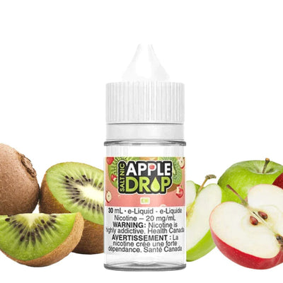 Apple Drop Salt Nic E-Liquid Kiwi by Apple Drop Steinbach Vape SuperStore & Bong Shop Manitoba