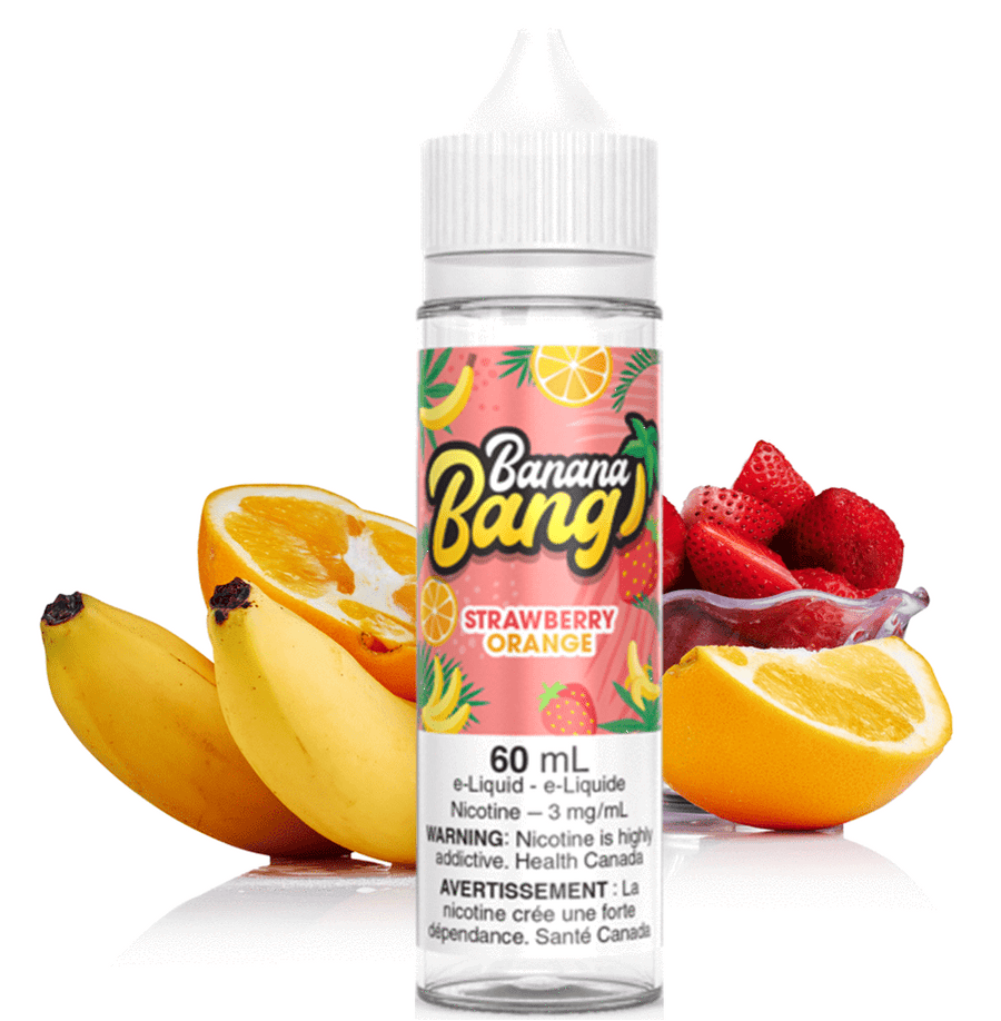 Banana Bang E-Liquid E-Liquid 60ml / 3mg Strawberry Orange by Banana Bang Strawberry Orange by Banana Bang-Morden Vape SuperStore, Manitoba