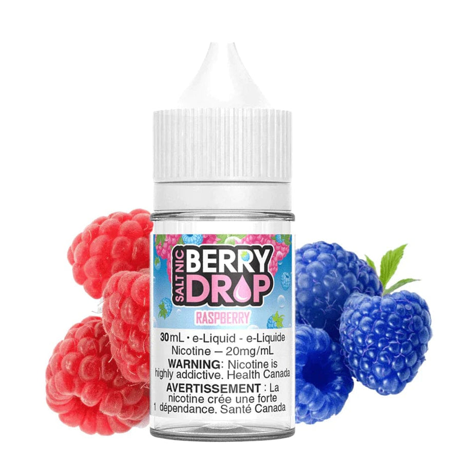 Berry Drop E-liquid Salt Nic E-Liquid Raspberry Salt By Berry Drop Salt E-Liquid Steinbach Vape SsuperStore MB
