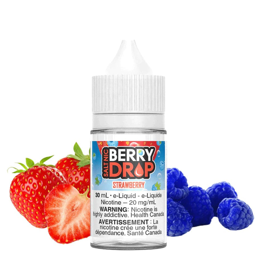 Berry Drop E-liquid Salt Nic E-Liquid Strawberry Salt by Berry Drop E-Liquid Steinbach Vape SuperStore MB