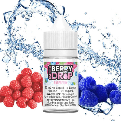 Berry Drop Salt Nic E-Liquid Raspberry Ice Salts by Berry Drop Steinbach Vape SuperStore & Bong Shop