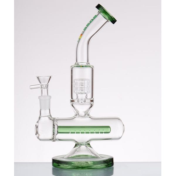 Boss Glass Dab Rig W/inline & Tyre Percolator-10” Morden Vape SuperStore and Cannabis Manitoba Canada
