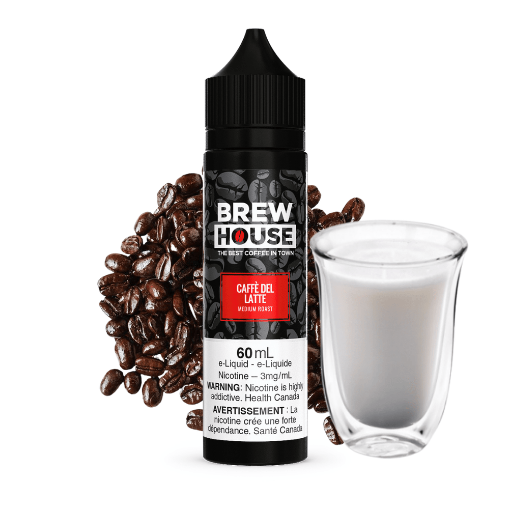 Brew House E-Liquid E-Liquid 60ml / 3mg Caffe Del Latte by Brew House-Morden Vape SuperStore & Cannabis Dispensary MB, Canada