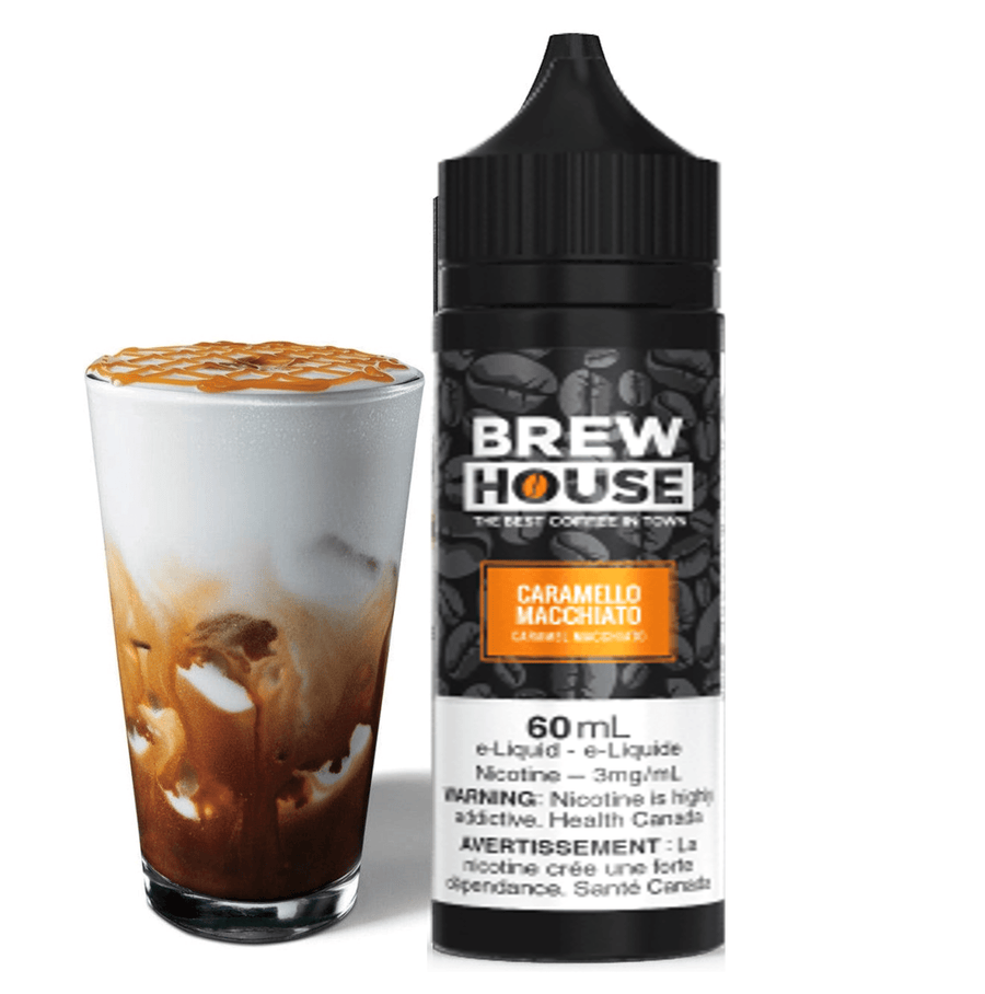 Brew House E-Liquid E-Liquid 60ml / 3mg Caramello Macchiato by Brew House E-Liquid-Morden Vape SuperStore & Cannabis Dispensary MB, Canada