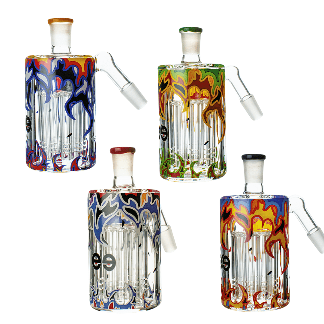 Cheech Glass 14mm 45° Wig Wag Ash Catcher Morden Vape SuperStore and Cannabis Manitoba Canada