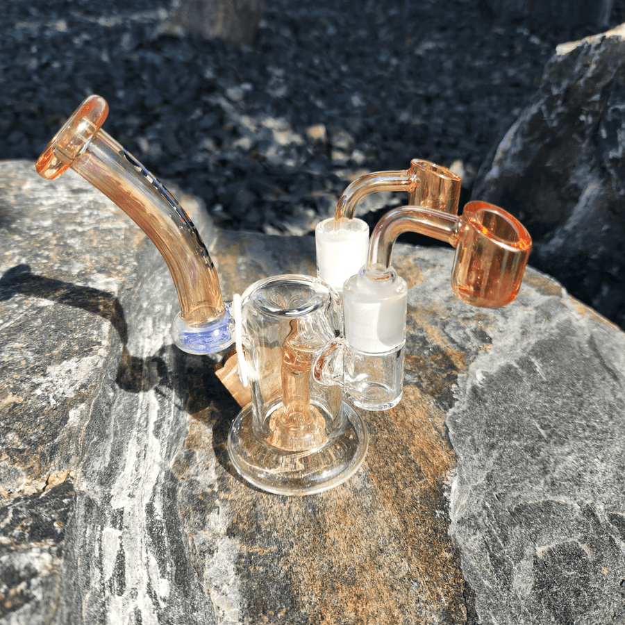 Cheech Glass Dab Rigs Cheech 6" Dual Dab Fumed Rig-Morden Vape Superstore & Cannabis Dispensary MB