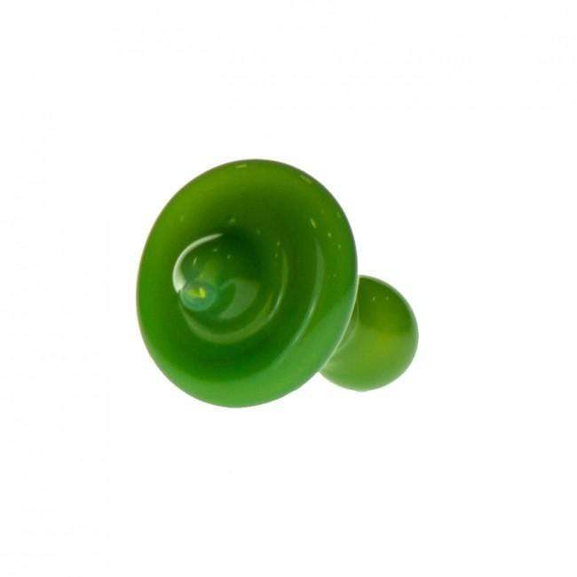 Directional Airflow Glass Carb Cap Green Morden Vape SuperStore and Cannabis Manitoba Canada