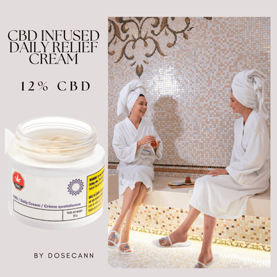 Dosecann Topicals 60g CBD Daily Relief Cream by Dosecann-Morden Vape SuperStore & Cannabis Dispensary MB, Canada