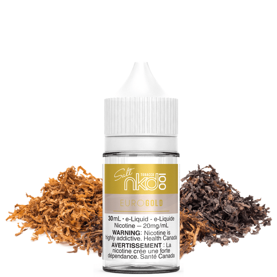 Euro Gold Salt by Naked100 12mg Morden Vape SuperStore and Cannabis Manitoba Canada