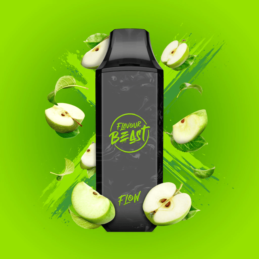 Flavour Beast Disposables 20mg / 4000 Puff Flavour Beast Flow Disposable Vape-Gusto Green Apple-Morden Vape SuperStore & Cannabis Dispensary