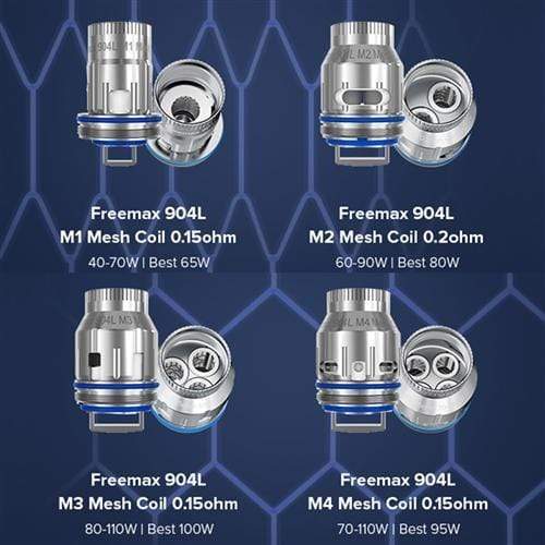 Freemax M Pro 2 904L Coils M1 (40-70W) Morden Vape SuperStore and Cannabis Manitoba Canada