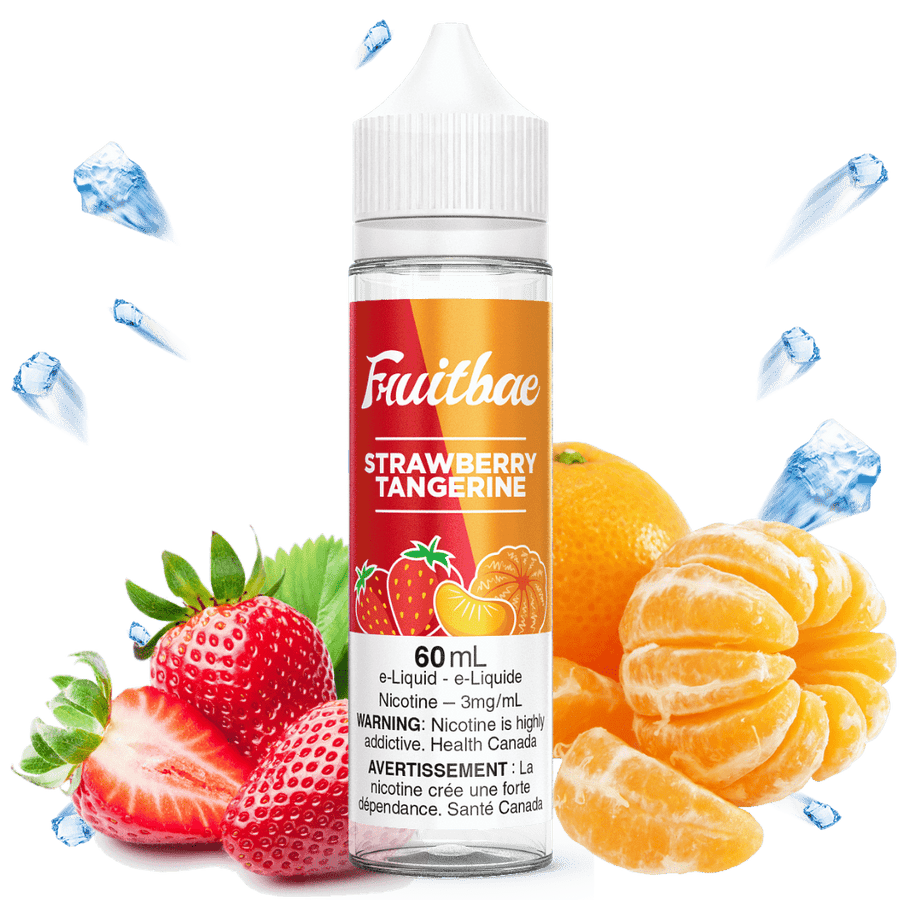 Fruitbae E-Liquid Salt Nic 60ml / 3mg Strawberry Tangerine by Fruitbae E-Liquid-Morden Vape SuperStore, MB