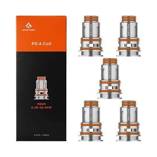 Geekvape Aegis Pro P Series Replacement Coils-5pkg 0.4ohm Mesh Morden Vape SuperStore and Cannabis Manitoba Canada