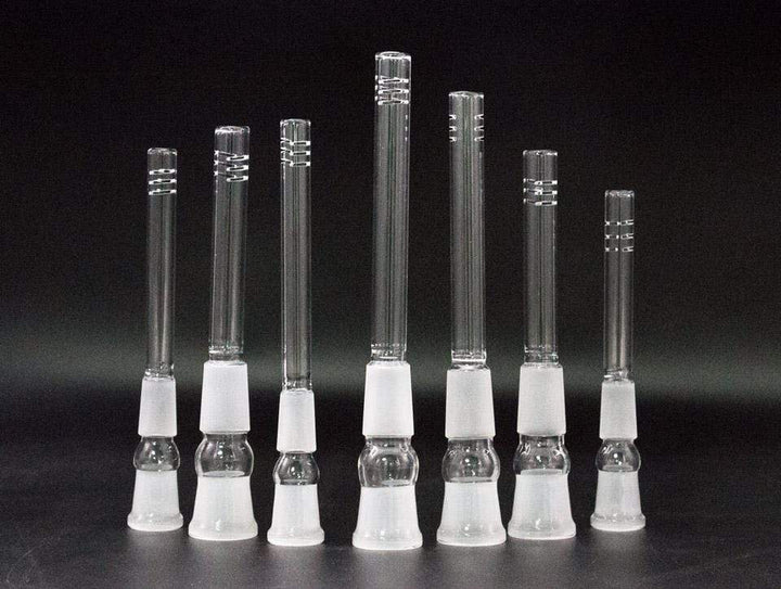 Glass on Glass Downstem 4.5" / 3.5" Morden Vape SuperStore and Cannabis Manitoba Canada