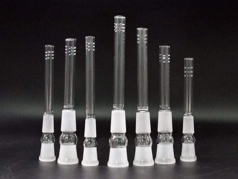 Glass on Glass Downstem 4.5" / 3.5" Morden Vape SuperStore and Cannabis Manitoba Canada
