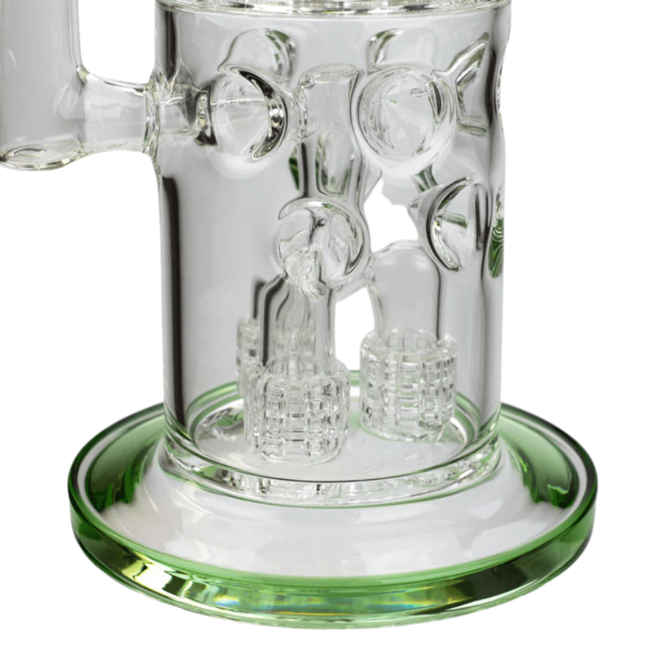 H2O Glass Bong w/triple mini Showerhead & Triple Matrix-Morden Vape  SuperStore & Cannabis Dispensary MB, Canada - Morden Vape SuperStore &  Cannabis