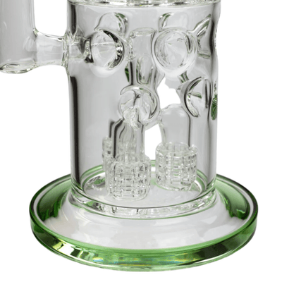 H2O Glass 420 Hardware H2O Glass Bong w/triple mini Showerhead & Triple Matrix-Morden Vape Superstore & Cannabis Dispensary