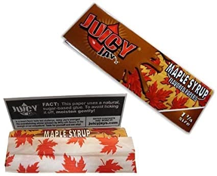Juicy Jay's 420 Accessories Juicy Jay Maple Syrup Rolling Papers 1/14-Morden Vape SuperStore Manitoba