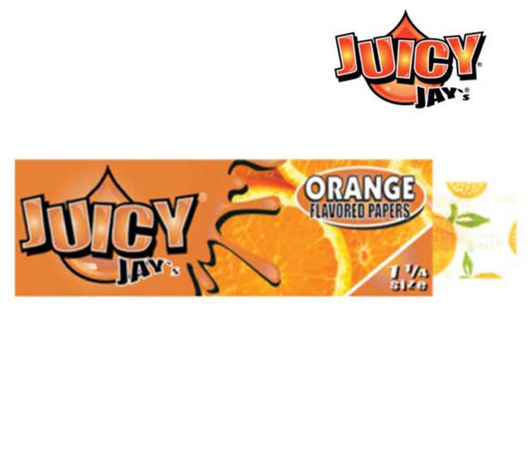Juicy Jay's 420 Accessories Orange Juicy Jay's Rolling Papers Juicy Jay's Rolling Papers -Morden Vape SuperStore & Bong Shop, Manitoba, Canada