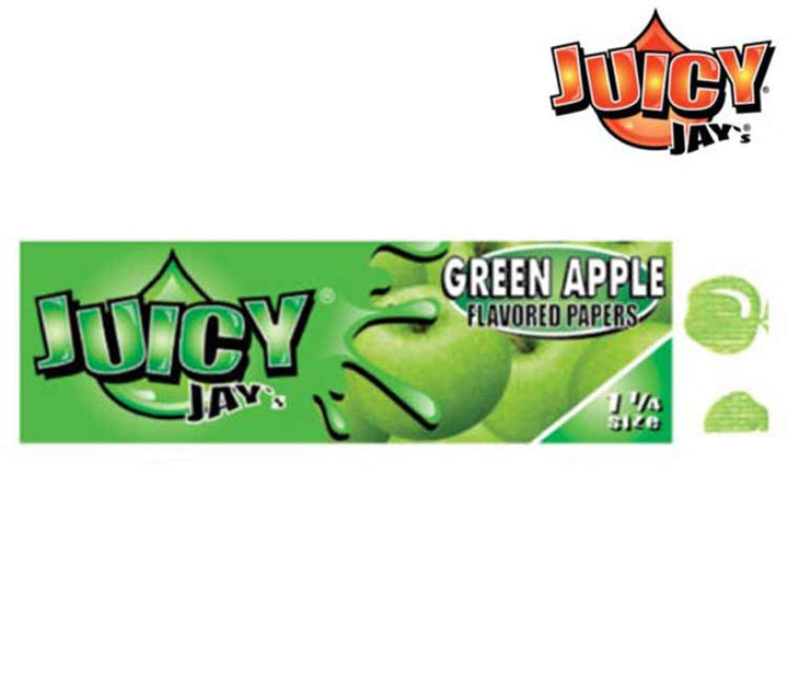Juicy Jay's Rolling Papers Green Apple Morden Vape SuperStore and Cannabis Manitoba Canada