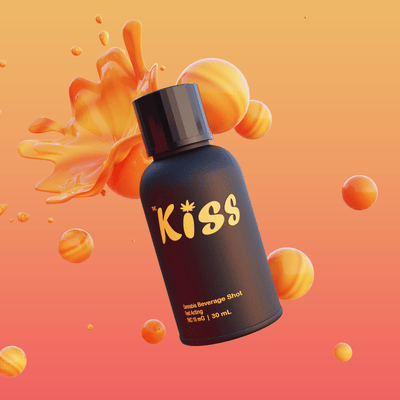 Kiss Beverages 30ml / THC-10mg THC Kiss Mango Shot-Morden Vape SuperStore & Cannabis Dispensary